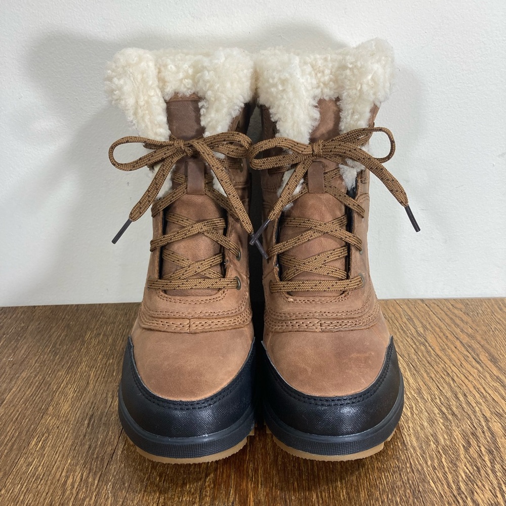 Sorel Tivoli IV Parc Boot Waterproof Insulated Womens Size 6 Velvet Tan - Picture 3 of 13
